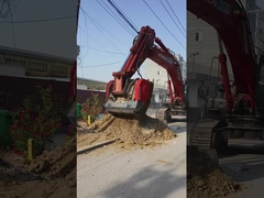 The crushing bucket excavator crushing bucket has a high output and is a crushed stone bucket